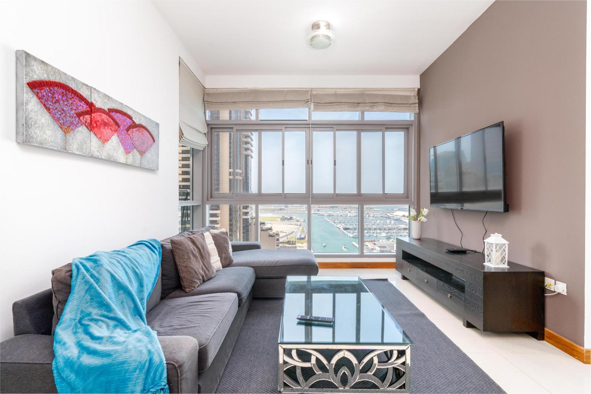 Vacay Lettings -2 Bed Iris Blue Dubai Marina Apartment ภายนอก รูปภาพ